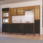 Balcão Indekes Monza 3 Portas 2 Gavetas 120cm