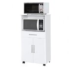 Balcão Ipê Móveis Primus Branco/preto