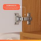 Balcão Itatiaia Napoles 1,20 3 Portas 2 Gavetas Com Tampo