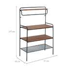 Balcão Izar Preto E Canela