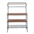 Balcão Izar Preto E Canela