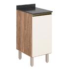 Balcão Kali 1 Porta Premium 40cm Com Tampo Mdf 15mm - Nicioli