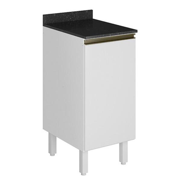 Balcão Kali 1 Porta Premium 40cm Com Tampo Mdf 15mm - Nicioli