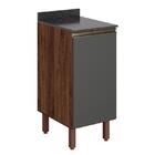 Balcão Kali 1 Porta Premium 40cm Com Tampo Mdf 25mm - Nicioli