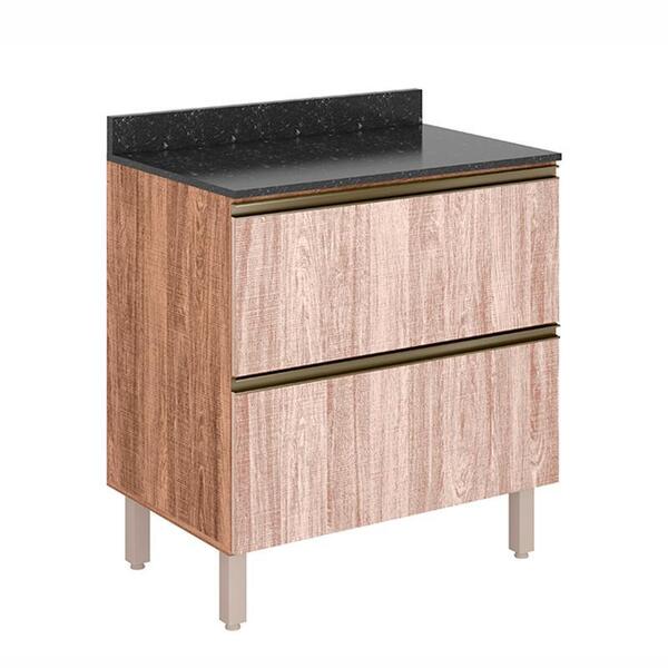 Balcão Kali Premium 1 Porta Basculante E 1 Gaveta Com Tampo M