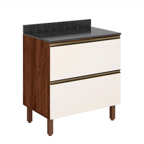 Balcão Kali Premium 1 Porta Basculante E 1 Gaveta Com Tampo M