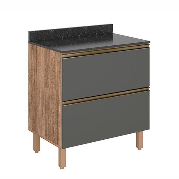 Balcão Kali Premium 1 Porta Basculante E 1 Gaveta Com Tampo M