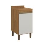 Balcao Karen 45 Cm Nature/off White Peternella Moveis