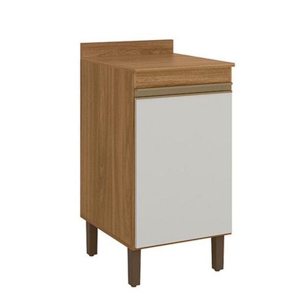 Balcao Karen 45 Cm Nature/off White Peternella Moveis