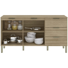 Balcao Kits Parana Glam 1,60m  S/tampo - 2985 - Pc / 2