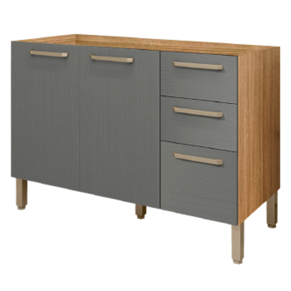 Balcao Kits Parana Versalhes 1,20m Sem Tampo - 2974