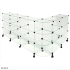 Balcão L Raio Invertido Com Rodízio 1,50 X 1.00 X 1.00