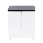 Balcao Lavanderia 2 Portas 85x70x47cm Branco Spaceo