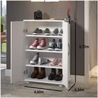 Balcão Lavanderia Cor Branca 2 Portas Sapatos Produto