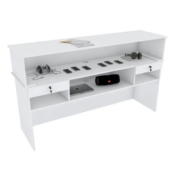 Balcão Loja Atendimento 55 Cm M329.b (caixa, Loja, Valet)