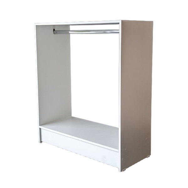 Balcão Loja Central Arara 100% Mdf Branco Desmontado - Suprem