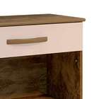 Balcão Londrina 02 Portas Arte Móveis Ipê/off