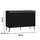 Balcão Luciane Futura 120 Cm 2 Portas