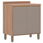 Balcão Luciane Yara 80 Cm 2 Portas Com Tampo 1302/199