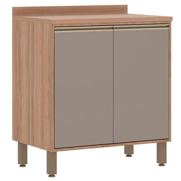 Balcão Luciane Yara 80 Cm 2 Portas Com Tampo 1302/199