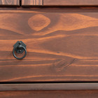 Balcão Madeira Maciça 3 Portas 1 Gaveta Imbuia Shop Jm