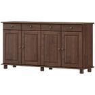 Balcao Madeira Maciça 4 Portas 4 Gavetas 169 Cm 8929 Milani S