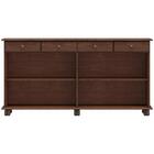 Balcao Madeira Maciça 4 Portas 4 Gavetas 169 Cm 8929 Milani S