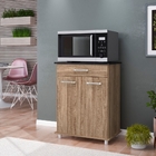 Balcão Malika 2 Portas Carvalho