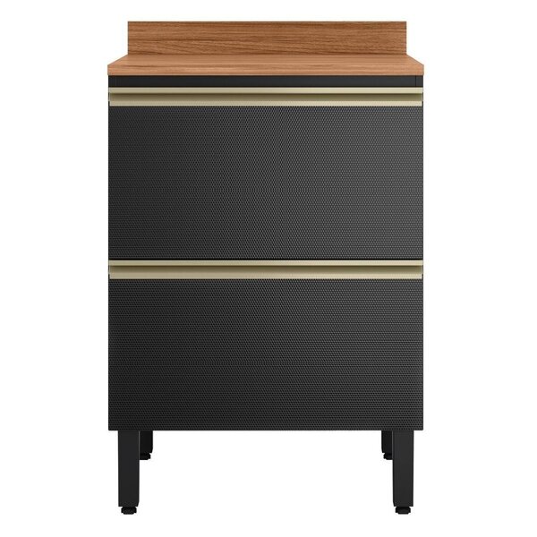 Balcão Mdf 1 Porta 1 Gaveta 60cm Com Tampo Proença Nogueira/c