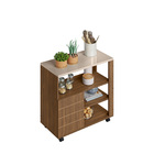 Balcão Mesa Auxiliar Gourmet Cedro Gold