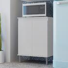 Balcão Micro-ondas Armário Cozinha Prateleira Interna Organiz