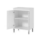 Balcão Microondas Branco - Ej Móveis