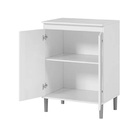 Balcão Microondas Branco - Ej Móveis