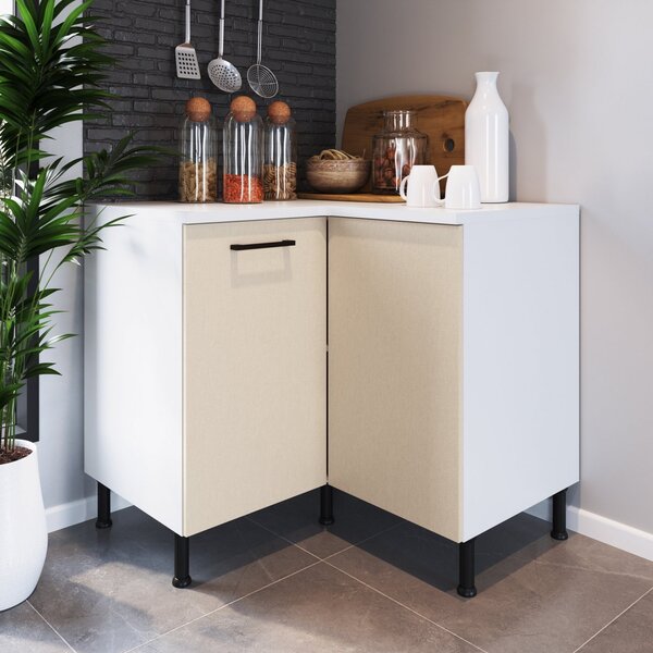 Balcão Modulado 2 Portas De Canto Juruti Cabecasa Madeiraorig