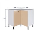 Balcão Modulado 2 Portas De Canto Juruti Cabecasa Madeiraorig