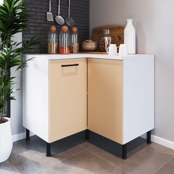 Balcão Modulado 2 Portas De Canto Juruti Cabecasa Madeiraorig