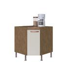 Balcão Modulado De Canto Com Tampo Fidelitá Berlim 73cm 1 Por