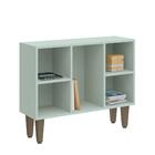 Balcão Modulado Infinity Para Quarto Com 5 Nichos - Pistache