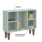 Balcão Modulado Infinity Para Quarto Com 5 Nichos - Pistache