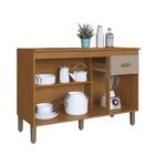 Balcão Modulado Para Cozinha Com Tampo Fidelitá Mariana 120cm