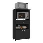 Balcão Multimóveis Multiuso Forno E Microondas Branco Ref. 40