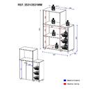 Balcão Multimóveis Para Forno E Microondas Branco Ref. 2531