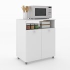 Balcão Multiuso 02 Portas Branco