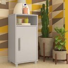 Balcão Multiuso 1 Porta E Nicho Linha B's Branco