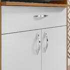 Balcão Multiuso 2 Portas Notável Nt 3070 Marrom Branco