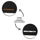 Balcão Multiuso 3 Portas E Armário Aéreo 4 Portas Luni Savana