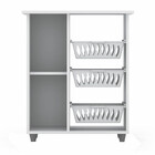 Balcão Multiuso 4571 Mdp 1 Porta  3 Cestas Móveis Sul