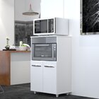 Balcão Multiuso Armário Cozinha Para Forno Elétrico E Microon