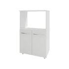 Balcão Multiuso Armário Cozinha Para Forno Elétrico E Microon