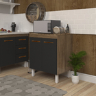 Balcão Multiuso Armário Para Cozinha Microondas Forno Jane Mo